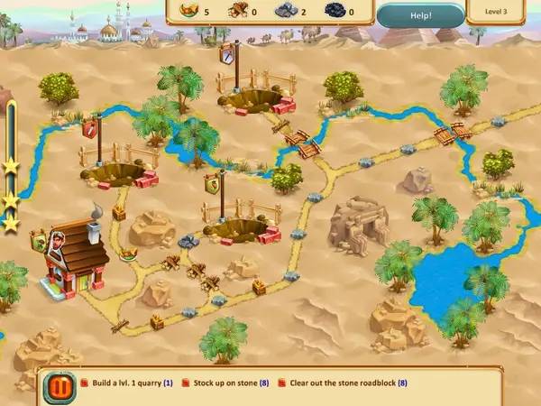 Персонаж Crown of the Empire в процессе выполнения задания