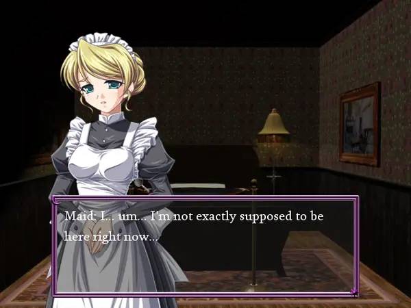 Персонаж Curse of Slate Rock Manor в процессе выполнения задания