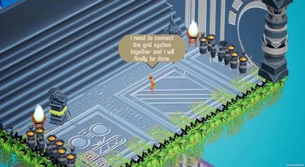 Персонаж Curse of Yamato в процессе выполнения задания