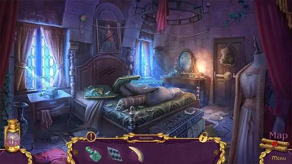 Персонаж Cursed Fables White as Snow в процессе выполнения задания