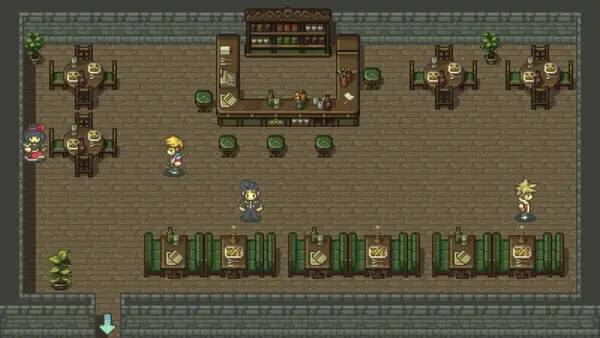 Персонаж Cyberpunk Fighting в процессе выполнения задания