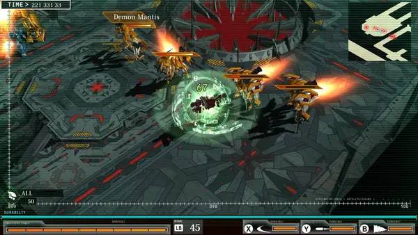 Персонаж Damascus Gear Operation Tokyo HD в процессе выполнения задания