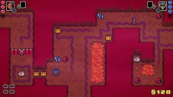 Персонаж Dandy and Randy DX в процессе выполнения задания