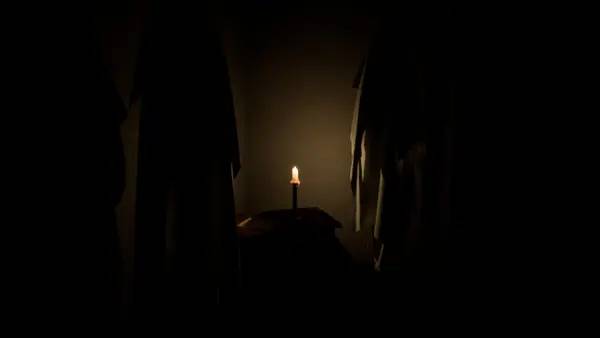 Персонаж Dark Return в процессе выполнения задания