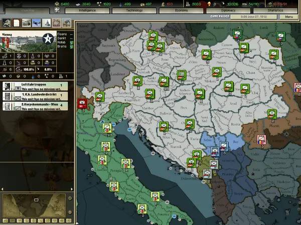 Персонаж Darkest Hour A Hearts of Iron Game в процессе выполнения задания