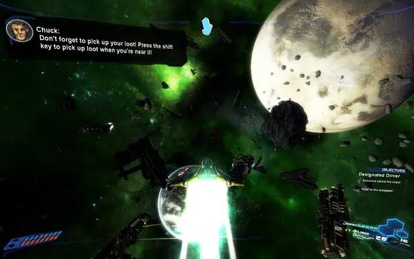 Персонаж Dawnstar в процессе выполнения задания