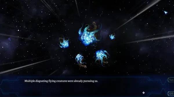 Персонаж Dead End Aegis Gaiden в процессе выполнения задания