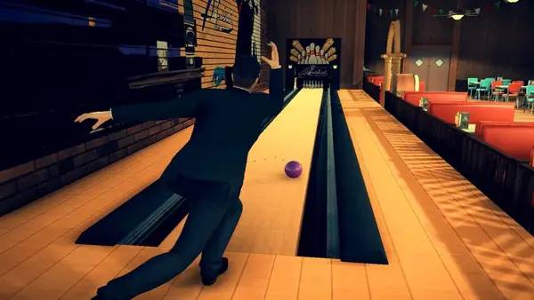 Персонаж Deadly Premonition 2 A Blessing in Disguise в процессе выполнения задания