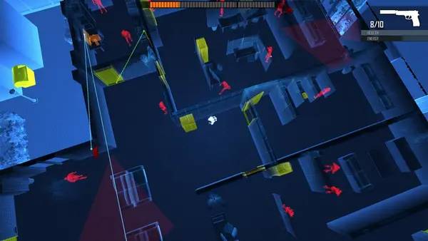 Персонаж Death Point в процессе выполнения задания