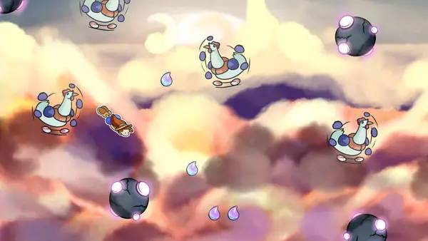 Персонаж Decline's Drops в процессе выполнения задания