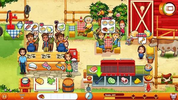 Персонаж Delicious - Emily's Road Trip в процессе выполнения задания