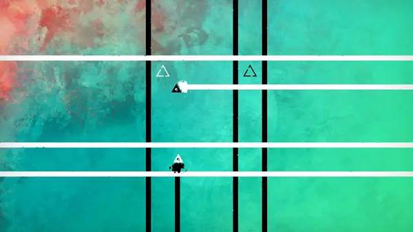 Персонаж DERU - The Art of Cooperation в процессе выполнения задания