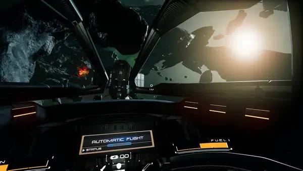 Персонаж Detached в процессе выполнения задания