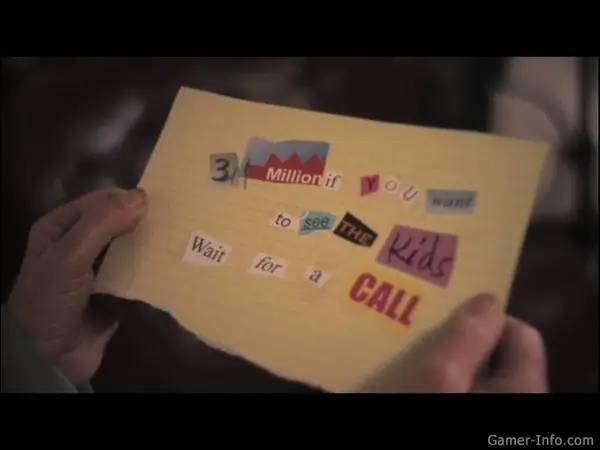 Персонаж Детектив Бертон. Дело №1 Похищение в процессе выполнения задания