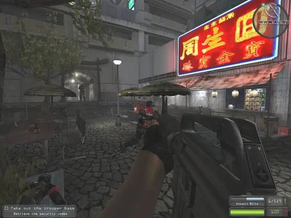 Персонаж Devastation в процессе выполнения задания