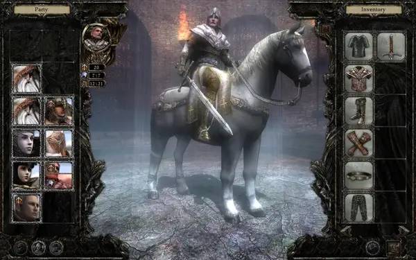 Персонаж Disciples 3 Renaissance в процессе выполнения задания