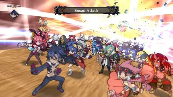 Персонаж Disgaea 5 Complete в процессе выполнения задания