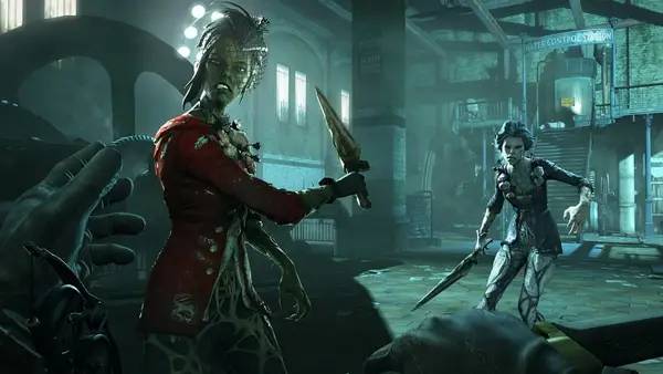 Персонаж Dishonored The Brigmore Witches в процессе выполнения задания