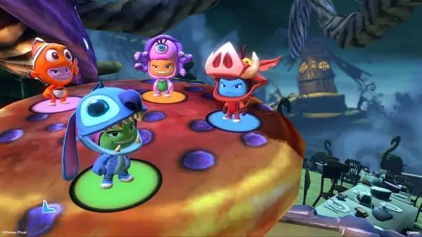 Персонаж Disney Universe в процессе выполнения задания