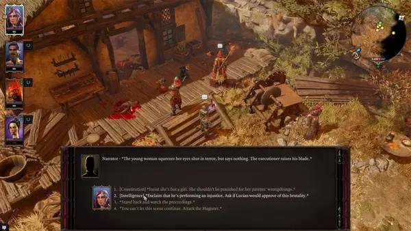 Персонаж Divinity  Original Sin 2 - Definitive Edition в процессе выполнения задания