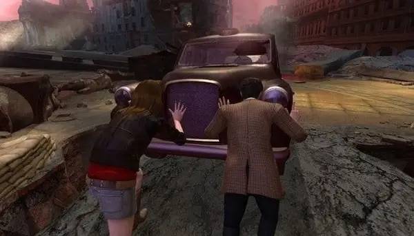 Персонаж Doctor Who  The Adventure Games - Complete Season 1 в процессе выполнения задания