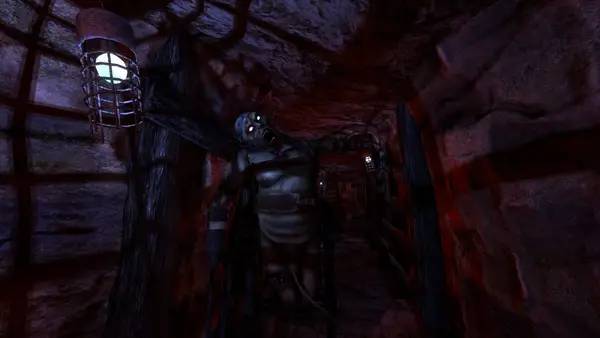 Персонаж Doorways The Underworld в процессе выполнения задания