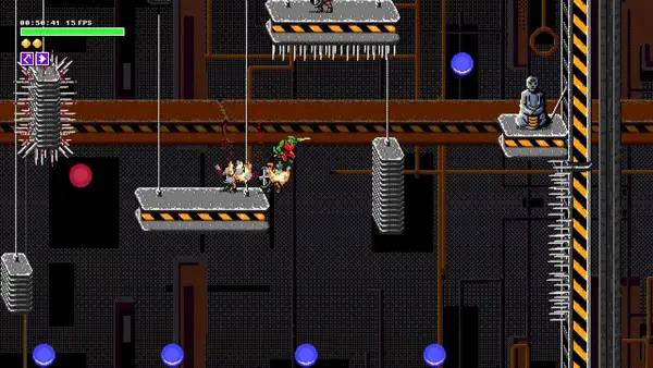 Персонаж DRAGON NINJA BYOKA в процессе выполнения задания