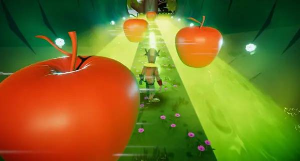 Персонаж Draid в процессе выполнения задания