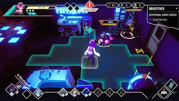 Персонаж Dread Nautical в процессе выполнения задания