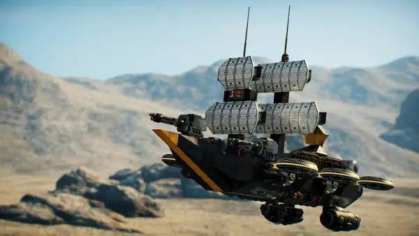 Персонаж DRONE The Game в процессе выполнения задания