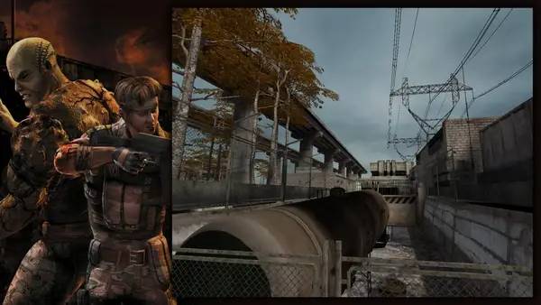 Персонаж Dusk 12 в процессе выполнения задания