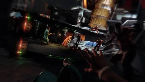 Персонаж Dying Light - The Bozak Horde в процессе выполнения задания