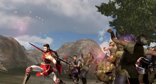 Персонаж DYNASTY WARRIORS 7  Xtreme Legends Definitive Edition в процессе выполнения задания