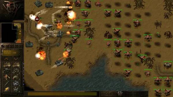 Персонаж Earth 2140 в процессе выполнения задания