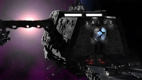 Персонаж Earth 2150 Trilogy в процессе выполнения задания