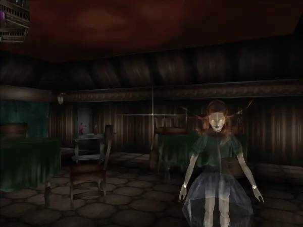 Персонаж Echo Night 2  The Lord of Nightmares в процессе выполнения задания