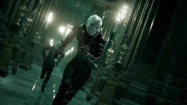 Персонаж Echo в процессе выполнения задания