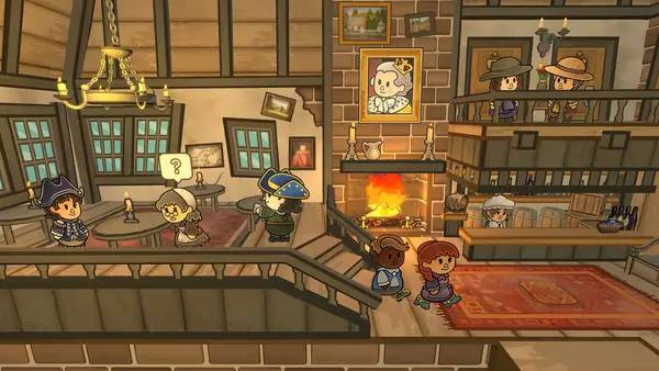 Персонаж Echoes of the Plum Grove в процессе выполнения задания