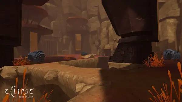 Персонаж Eclipse Edge of Light в процессе выполнения задания