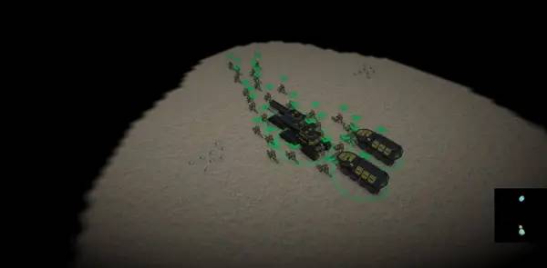 Персонаж Edge Of Existence в процессе выполнения задания