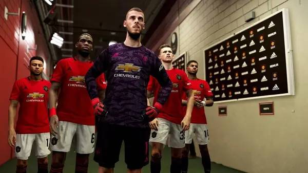 Персонаж eFootball PES 2020 в процессе выполнения задания