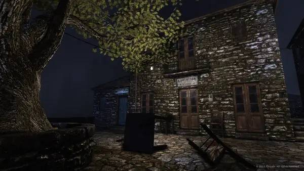 Персонаж Eleusis в процессе выполнения задания