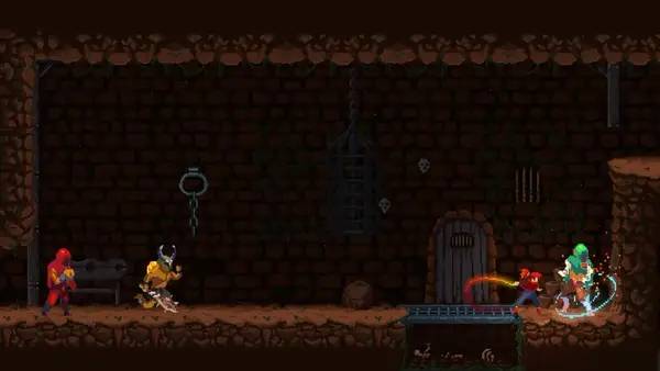 Персонаж Emberbane в процессе выполнения задания