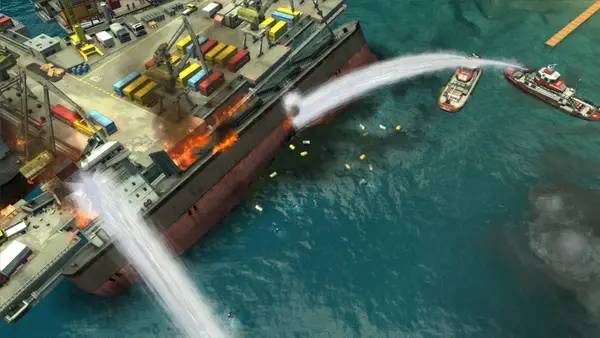 Персонаж Emergency 2013 в процессе выполнения задания