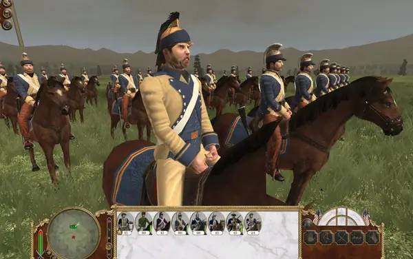Персонаж Empire Total War - Absolutum Dominium в процессе выполнения задания