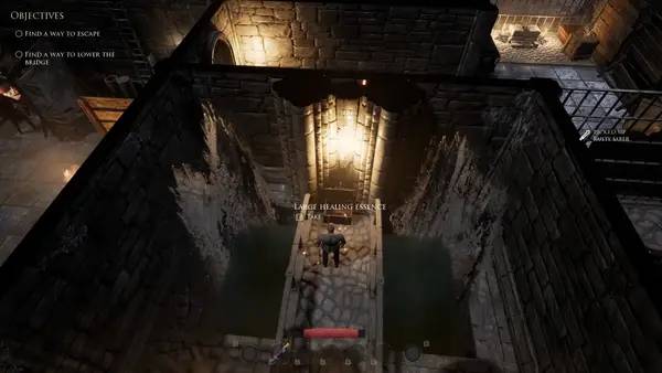 Персонаж Enoch Underground в процессе выполнения задания