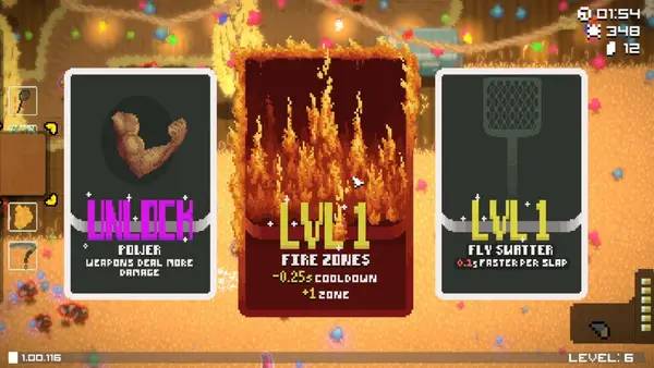 Персонаж Entomophobia в процессе выполнения задания