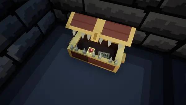 Персонаж Escape from Skull Dungeon в процессе выполнения задания