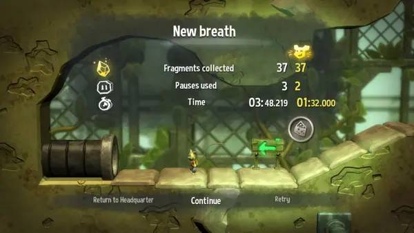 Персонаж Ethan Meteor Hunter в процессе выполнения задания