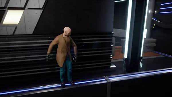 Персонаж EVAN QUEST 2 в процессе выполнения задания